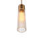 Fusion - luminaire suspendu 1 lumière Rimini - laiton brossé