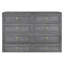 Grand lit escamotable avec grands tiroirs de rangement - Lit escamotable mural gris peu encombrant-1583446951-1583446970