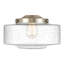 Mini-luminaire suspendu inclinable 12 lumières Franklin Restoration - Lainee - ampoule DEL - finition chrome - abat-jour blanc-529251761-529251766-529251722