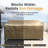 Hyslop Weatherproof Patio Sofa Cover with Breathable, Durable Water-Resistant PVC Protection, Adjustable Elastic Hem, Click-Close Straps and Air Holes-83488266-105225724