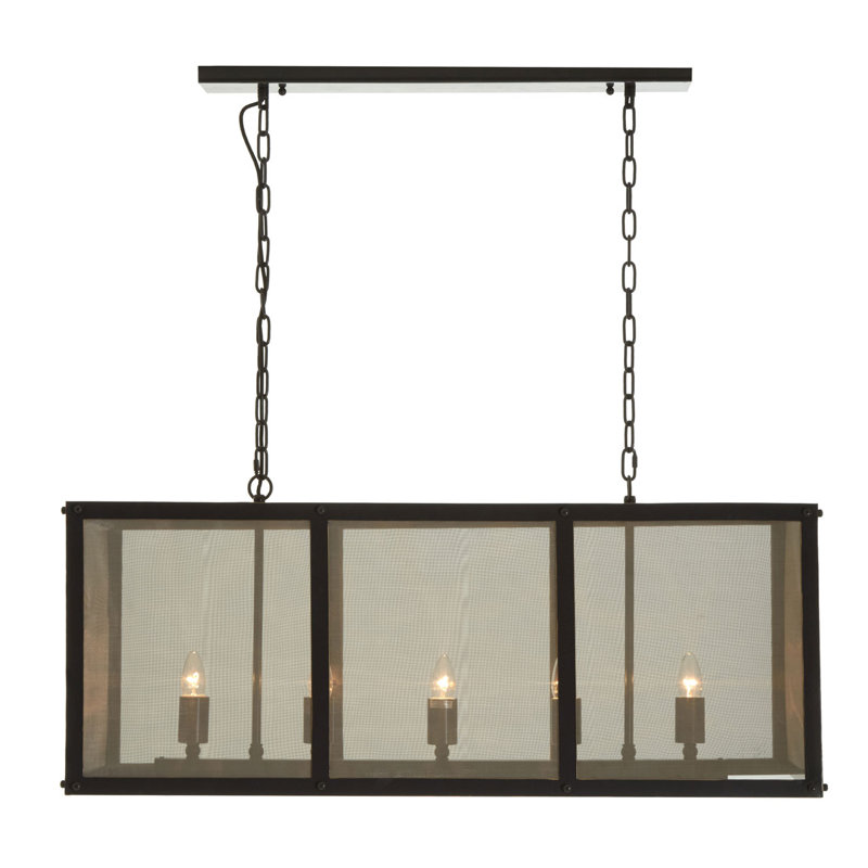 Freemont 3 - Light Antique Black Kitchen Island Pendant
