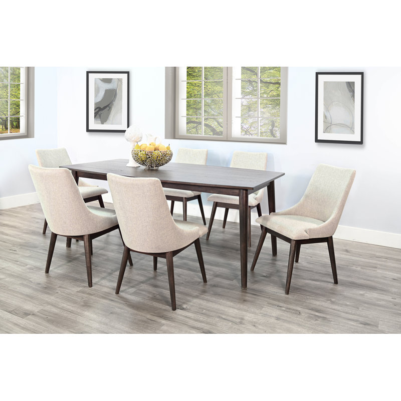  Mid-Century Wood Dining Set