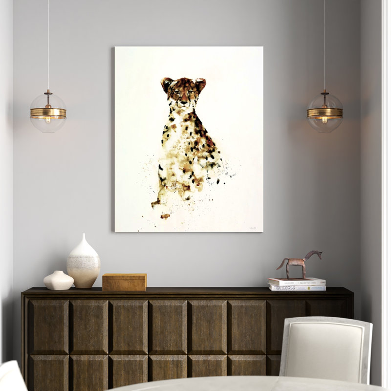 Cheetah Print, 30" H x 24" W, Outdoor
