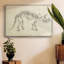 «Dinosaur Study II», reproduction d'art sur toile-94360757-94360753