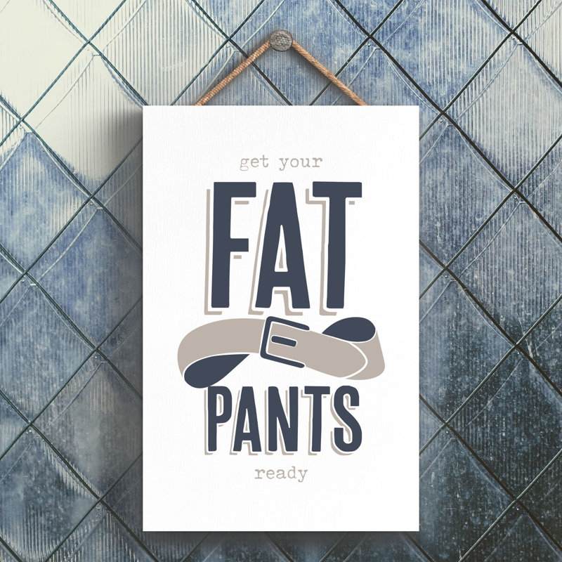 Vivid Squid Wholesale Fat Pants - No Frame Print on Wood
