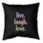 Coussin de style tableau noir Live Laugh Love-1110839077-1110839087-1155110232