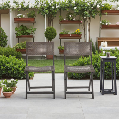  Chaise bistro Hillside, ensemble de 2