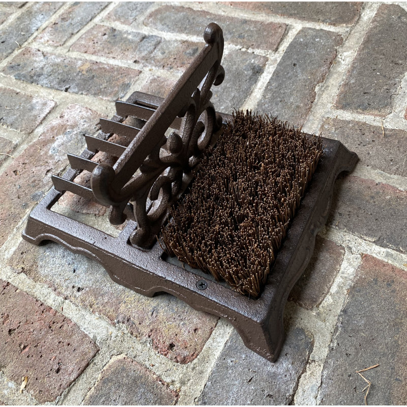 Spriggs Cast Iron Ornate Boot Scraper