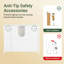 80cm Bathroom Vanity Base Only