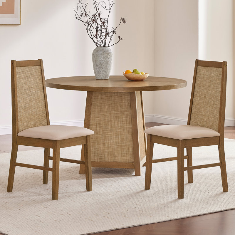 Chaise en bois massif Consiglia, 2