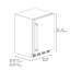 ZLINE 24 in. Touchstone 151 Can Beverage Fridge With Solid Stainless Steel Door-94365318