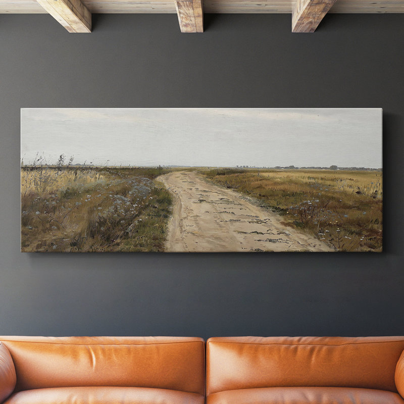 Série paysage - DCLII - Toile tendue avec châssis - Prêt à accrocher, H 16 po x l 40 po