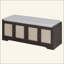 Banc de rangement Rustic