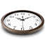 Large Wall Clock 16 Inch Silent Non Ticking Movement Quartz Battery Operated Round Easy To Read Decorative Classic Brown