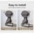 Flexicorner Suction Cup Clothes Rack
