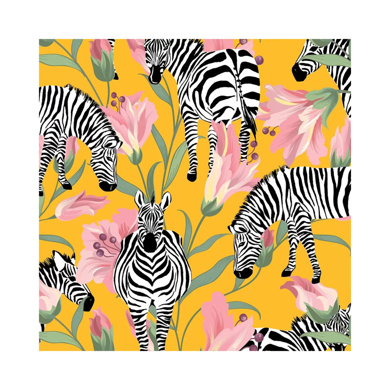 Striped For Life - Wrapped Canvas Print, 93.98 cm H x 93.98 cm W x 3.175 cm D