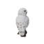 Snowy Owl on Stump Statue