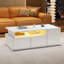 Solid Coffee Table with Storage
