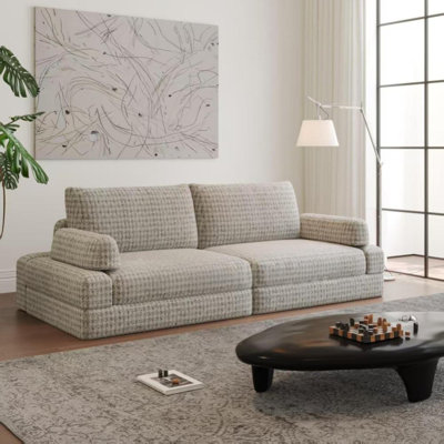 Wheat Ear Dopamine Retro Foldable Sofa