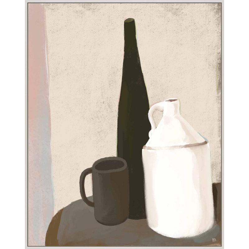 Nature morte par Marco Marella pour Studio M, Toile à structure simple blanche, H 30 po x l 24 po x P 1,25 po