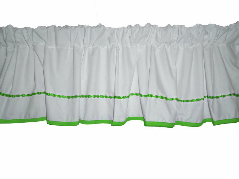 Jupe de fenêtre 72 po Crestline, Vert pomme