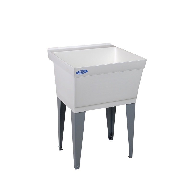 Évier à lessive sur pied 23 po x 23,5 po Utilatub