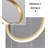 Led Dining Kitchen Chandelier-785556380