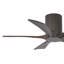 Irene Flushmount Light Kit 5 Blade LED Ceiling Fan-400583225-400726662-326228188