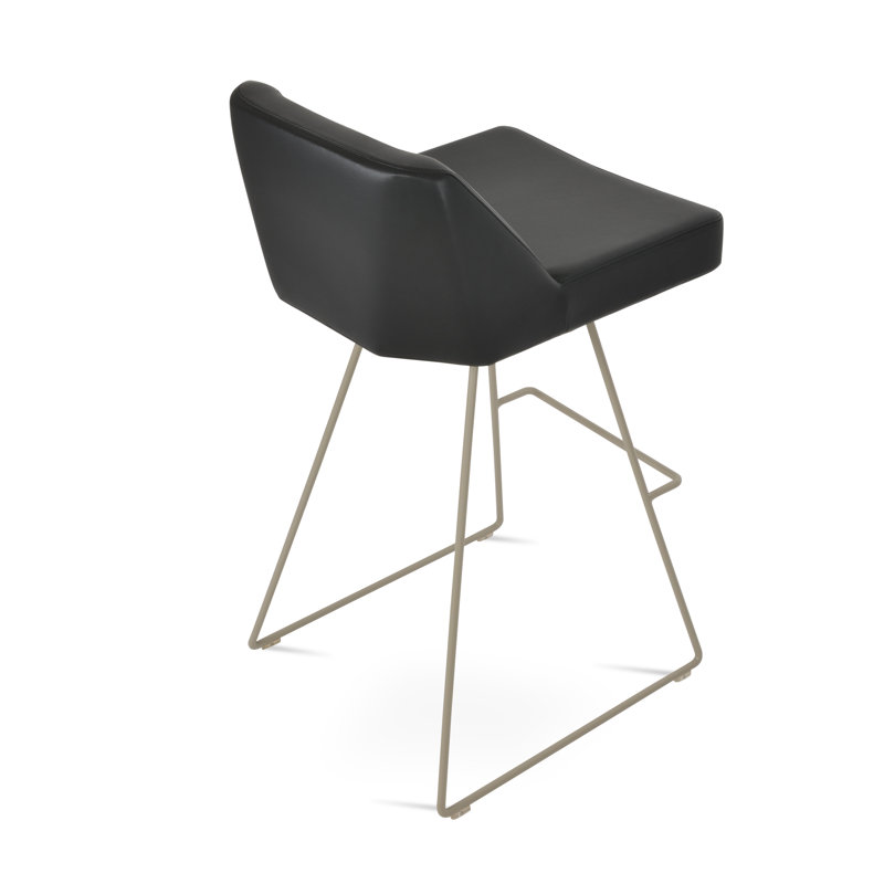 Tabouret de bar Prisma, Noir
