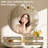 Round/Circle Vanity Mirror with Aluminum Alloy Frame, HD Tempered Glass, French Cleat Mounted Wall Decor Bathroom Vanity Mirror-1664286259-1664286271