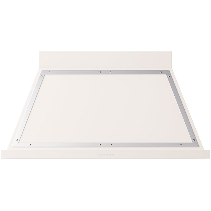 Hotte murale 48 pouces ILVE Nostalgie II Series Noblesse avec 600 pi³ / min, Blanc antique / chrome