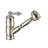 Whitehaus solid brass deck mount single-hole kitchen faucet with a pull-out spray head and lever handle-40272001