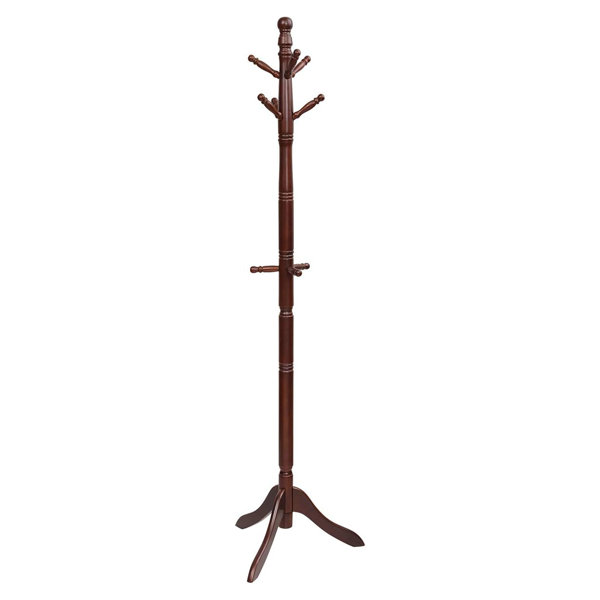 Alcott Hill® Chafic Freestanding 9 - Hook Coat Rack | Wayfair