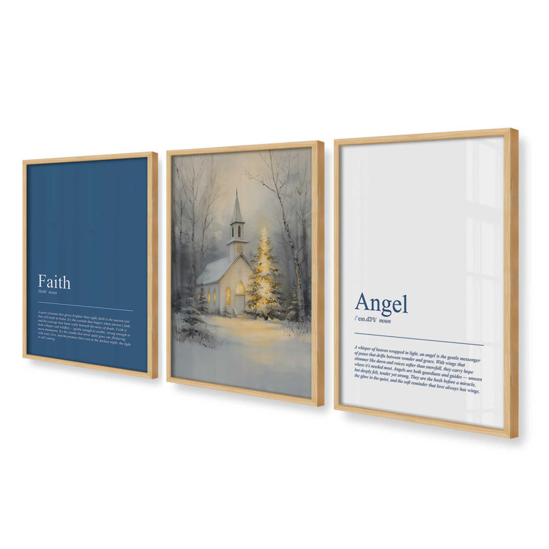 Heaven's Light, reproduction d'art, Érable américain, H 21,5 po x l 52,5 po