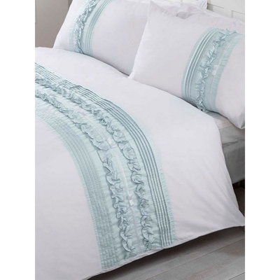 Stultz Cotton Blend, Polyester Solid Colour Duvet Cover Set with Pillowcases