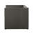 Gray Fabric Upholstered 1pc Day Bed with Pull-out Trundle Nailhead Trim Wood Frame Furniture-2004660735