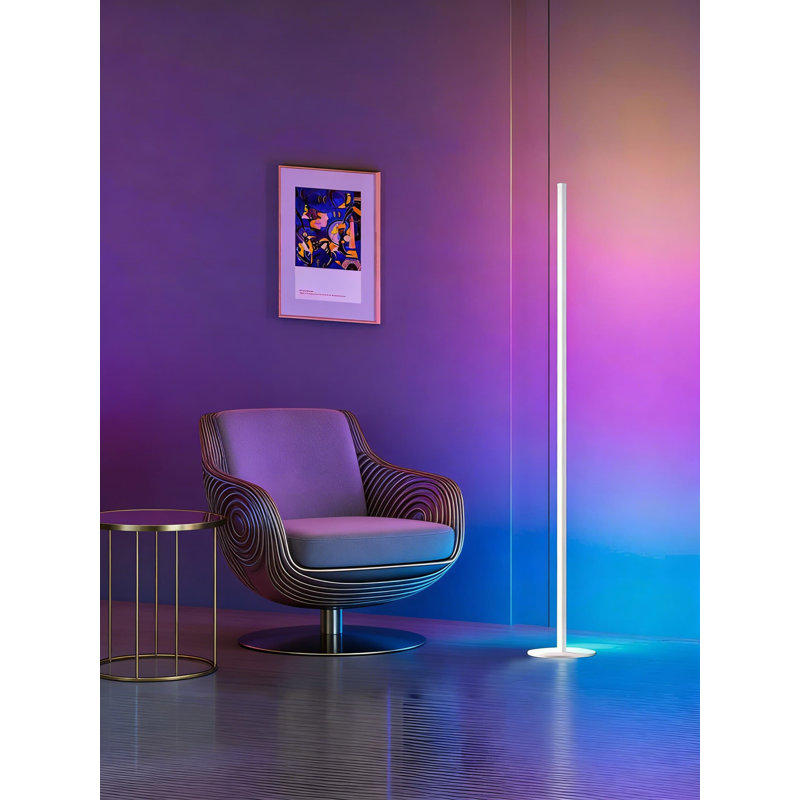 Lampe sur pied de coin Eastfine Smart