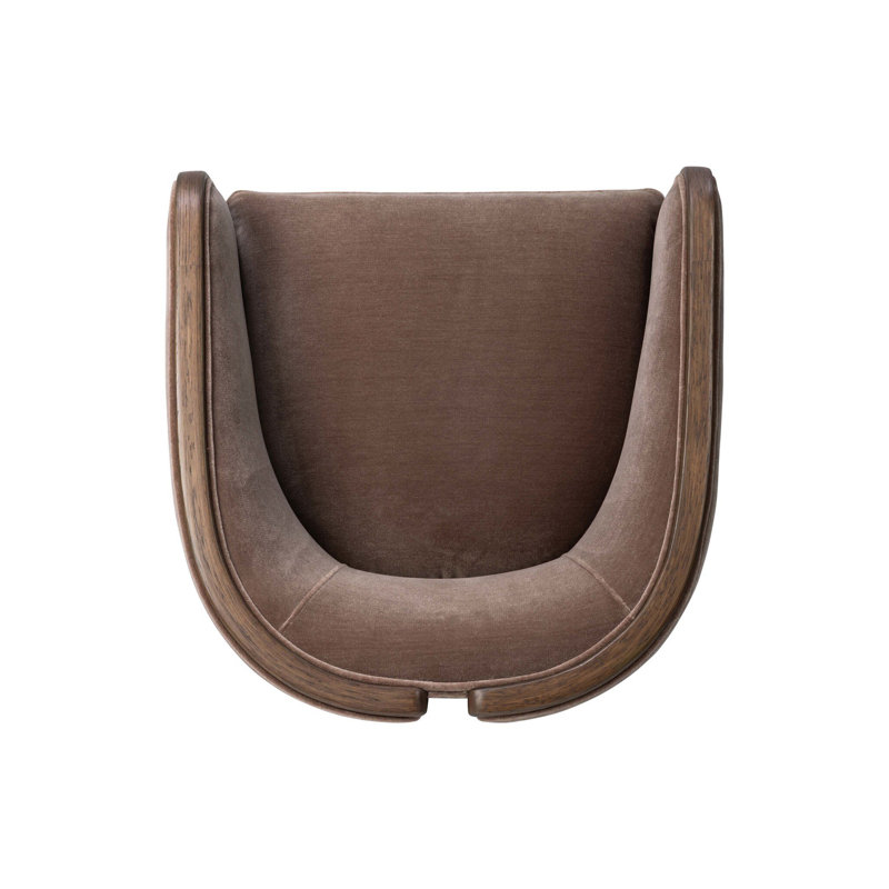 Voss Cotton Upholstered Barrel Chair