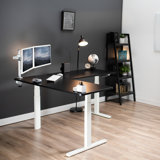 67in x 60in L-Shaped Electric Desk, 3E6B Series