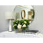 Arrangement d'hortensias en polysilk dans un vase