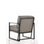 Fauteuil en cuir fleur Gains-302659149