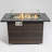Outdoor Fire Pit Table, Propane Fire Table With Ceramic Tabletop