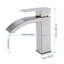 Robinet de lavabo pour salle de bain avec cascade et drain escamotable-120276115