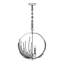5-Light 18" Organic Globe Pendant Light