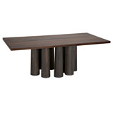Severity Walnut Wood Dining Table