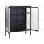 Shiena Steel 2 - Door Square Accent Cabinet