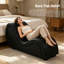 Chaise longue rembourrée en similicuir Graycie pour le yoga
