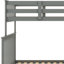 Lit superposé avec escalier de rangement et garde-corps-1783031643