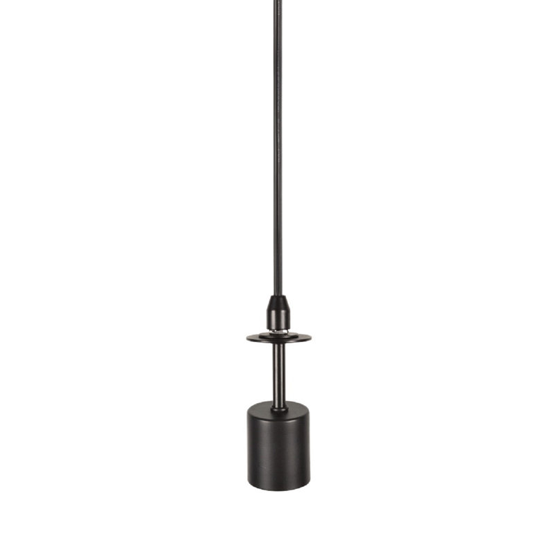 Derrick 1 - Light Oil Rubbed Bronze Single Pendant, Light Beige