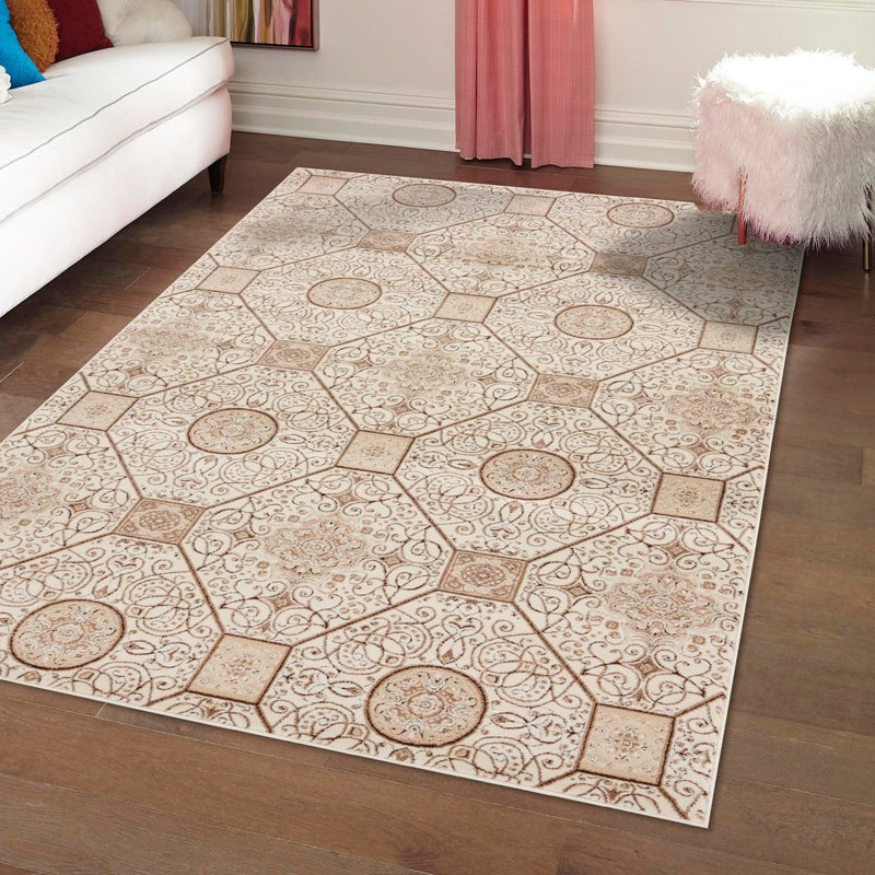 Anah Oriental Indoor Rug, Rectangle 4' x 6'